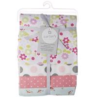 خشک کن کارترز مدل Birds and Flowers بسته 4 عددی Carters Birds and Flowers Drying Towel Pack of 4