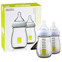 شیشه شیر یومیی مدل N100011-G ظرفیت 260 میلی لیتر بسته 2 عددی - Umee N100011-G Baby Bottle 260 ml Pack Of 2