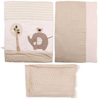 سرویس 3 تکه خواب نوزادی بی اند پی مدل فیل B And P Elephant Baby Bed Set 3 Pieces