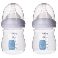 شیشه شیر یومیی مدل N100002-T ظرفیت 160 میلی لیتر بسته 2 عددی - Umee N100002-T Baby Bottle 160 ml Pack Of 2