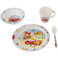 ست 5 تکه غذاخوری کودک دیزنی بیبی مدل Mc Queen Disney Baby Mc Queen Baby Dish Set 5 Piece