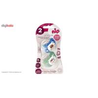 پستانک نیپ مدل 31313BG بسته 2 عددی Nip 31313BG Pacifier And Accessories Pack Of 2