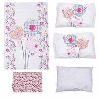 سرویس 5 تکه خواب کودک کیدبو مدل Flower Kidboo Flower Baby Sleeping Set 5 Pcs