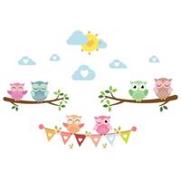 استیکر سالسو طرح Lovely Owl - Salso Lovely Owl Sticker