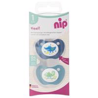 پستانک ارتودنسی نیپ مدل 31305BG بسته 2 عددی - Nip 31305BG Pacifier And Accessories Orthodontic Size1 Pack Of 2