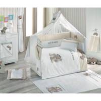 سرویس 9 تکه لحاف کودک کیدبو مدل TeddyBobo - Kidboo TeddyBobo 9 Pieces Kids Duvet Set