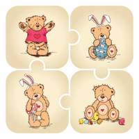 استیکر سالسو طرح Teddy - Salso Teddy Sticker