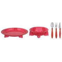 ست 5 تکه غذاخوری استیدی کو مدل 62882 - Steadyco 62882 5 Pieces Feeding Set