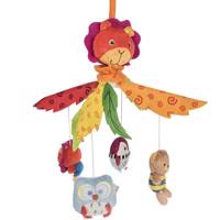 آویز موزیکال عروسکی آنجیولتو مدل حیوانات جنگل Angioletto Jungle Animal Musical Doll Pendant