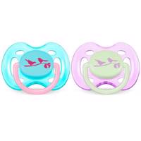 پستانک ارتودنسی اونت مدل SCF172/68B بسته 2 عددی - Avent SCF172/68B Orthodontic Pacifier Pack Of 2