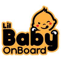 استیکر کودک بیبی آن بورد گراسیپا مدل بیبی آن بورد 03 - Grasipa Baby On Board 03 Sticker