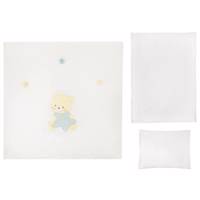 سرویس 3 تکه لحاف کودک مدل Bears And Stars Bears And Stars Kids Duvet Set 3 Pcs