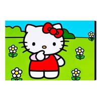 تابلو کودک ژیوار مدل Hello kitty 02 سایز 20x30 سانتی متر