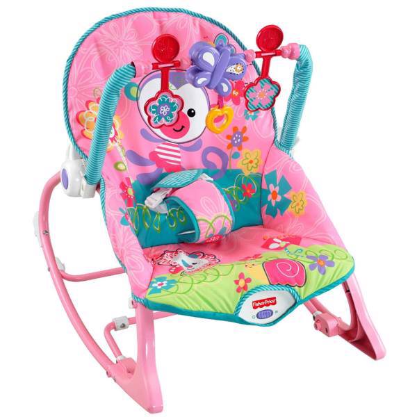 نینی لای لای فیشر پرایس مدل Infant To Toddler Rocker، Fisher Price Infant To Toddler Rocker Comfort Bouncer