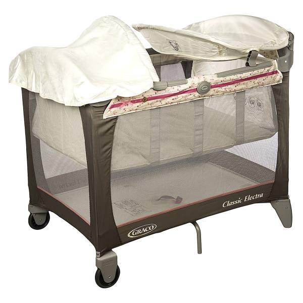 تخت و پارک بازی گراکو مدل Classic Electra، Graco Classic Electra Pack and Playard