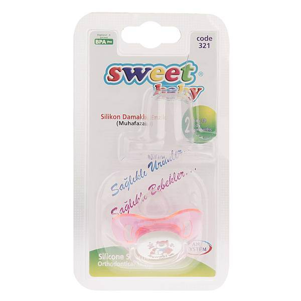 پستانک سوییت بیبی مدل 321Bear، Sweet Baby 321Bear Pacifier