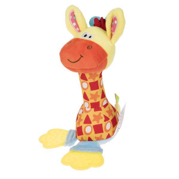 جغجغه هپی مانکی مدل Giraffe، Happy Monkey Giraffe Rattle