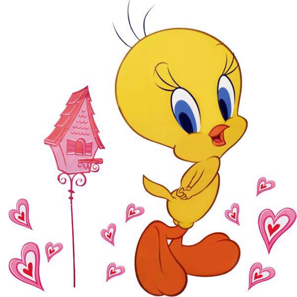 استیکر دکوفان مدل Tweety Maxi، Decofun Tweety Maxi Sticker