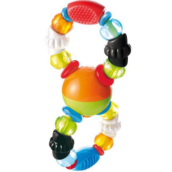 جغجغه بلو باکس مدل Teething Beads، Blue Box Teething Beads Rattle