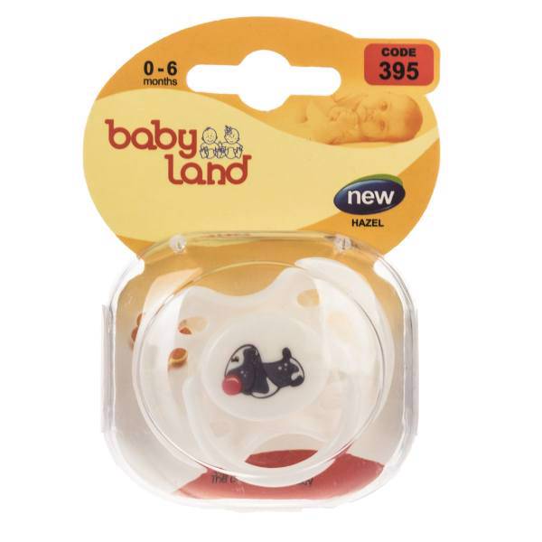 پستانک بیبی لند مدل 395Dog، Baby Land 395Dog Pacifier