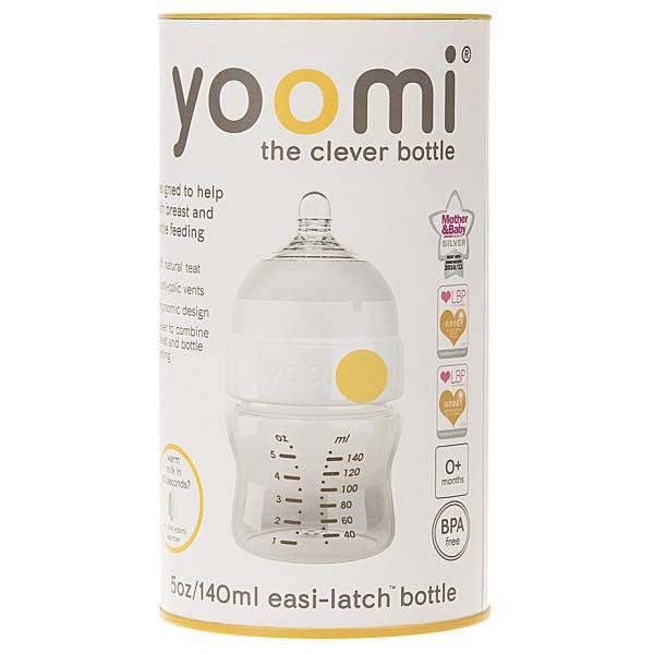 شیشه شیر یومی مدل Y15b 5Oz ظرفیت 140 میلی لیتر، Yoomi Y15b 5Oz Baby Bottle 140 ml