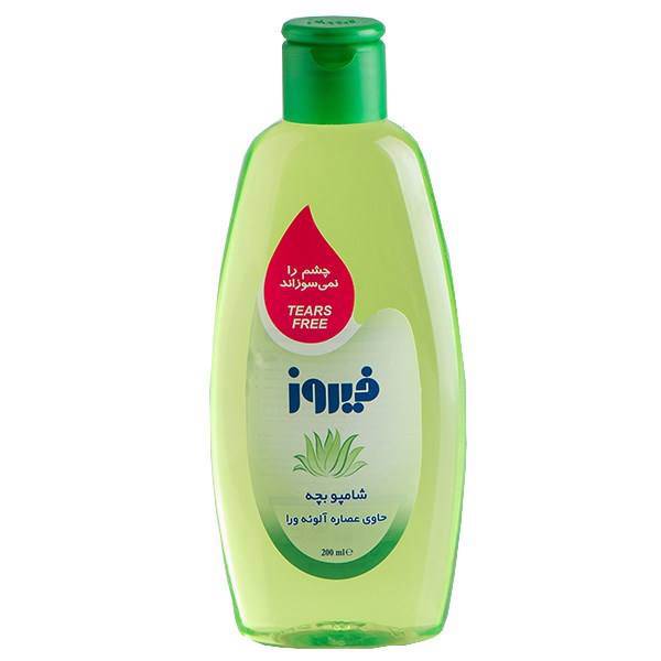 شامپو بچه فیروز با عصاره‌ آلوئه‌ورا حجم 200 میلی لیتر، Firooz Aloe Vera Baby Shampoo 200ml