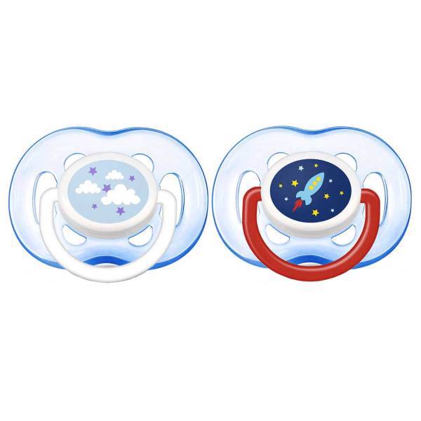 پستانک ارتودنسی اونت مدل SCF186/26 بسته 2 عددی، Avent SCF186/26 Orthodontic Pacifier Pack Of 2