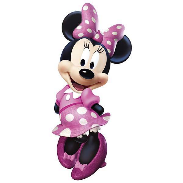 استیکر رومیت مدل مینی باو میکی و دوستان، Roommate Mickey And Friends Minnie Bow Sticker