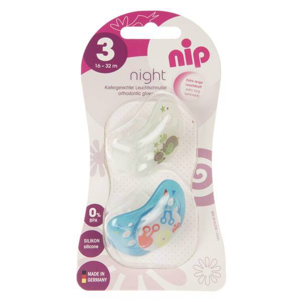 پستانک نیپ مدل 31311BG بسته 2 عددی، Nip 31311BG Pacifier And Accessories Pack Of 2