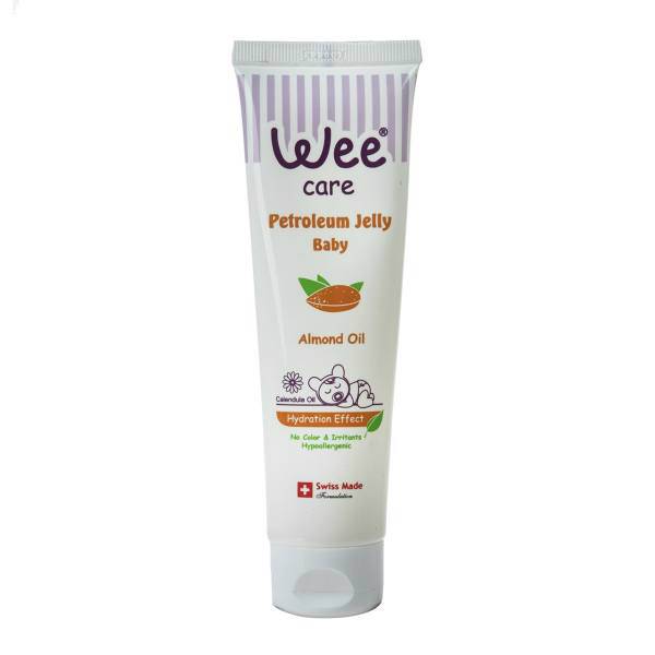 وازلین ژله‌ ای بچه وی کر مدل Almond Oil مقدار 100 گرم، Wee Care Almond Oil Baby Petroleum Jelly 100g