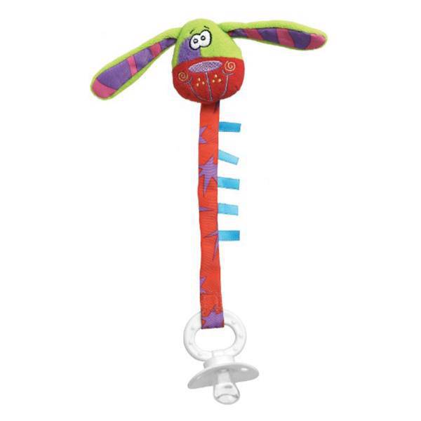 بند پستانک پلی گرو مدل Dog، Playgro Dog Pacifier Holder