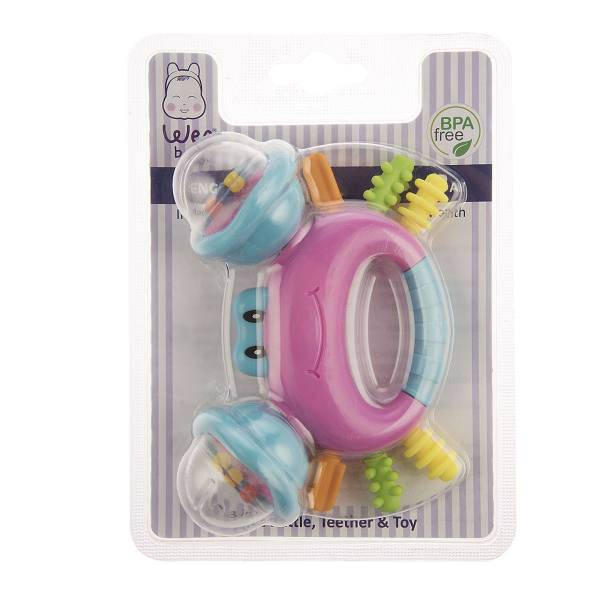 جغجغه و دندان گیر وی مدل 496، Wee 496 Teether and Rattler