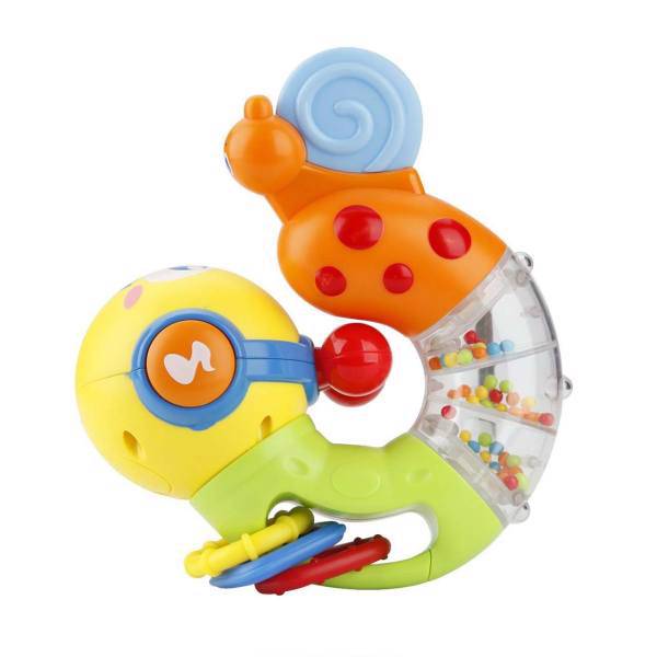 اسباب بازی کرم متحرک موزیکال هیلی مدل-917، HUILE TOYS-TRANSFORMABLE - MUSICAL TWISTING WORM