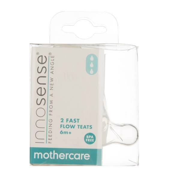 سرشیشه مادرکر بسته 2 عددی مدل 1769، Mothercare 1769 Bottle Teats Pack Of 2