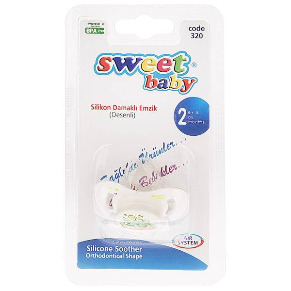 پستانک سوییت بیبی مدل 320Car، Sweet Baby 320Car Pacifier