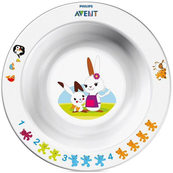 کاسه کودک اونت مدل SCF706، Avent SCF706 Baby Bowl