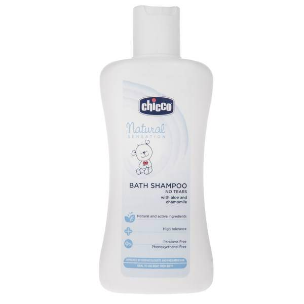 شامپو حمام کودک چیکو سری Natural Sensation حجم 200 میلی لیتر، Chicco Natural Sensation Baby Bath Shampoo 200ml