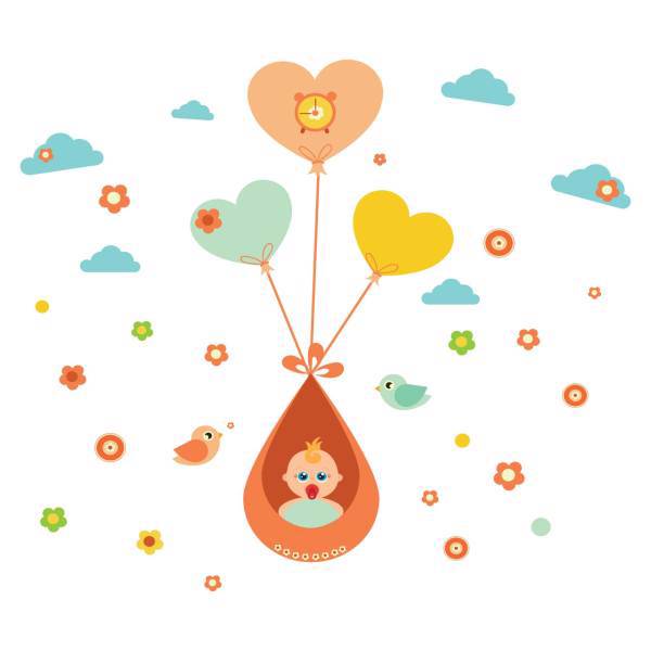 استیکر سالسو طرح Baby Balloon، Salso Baby Balloon Sticker