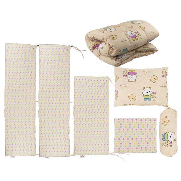 سرویس 7 تکه خواب کودک دریم مدل Honey Bear، Dream Honey Bear Baby Sleeping Set 7 Pcs