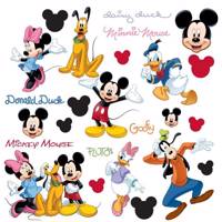 استیکر رومیت مدل Mickey And Friends Appliques Roommate Mickey And Friends Appliques Sticker