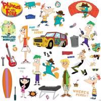 استیکر رومیت مدل Phineas And Ferb Appliques - Roommate Phineas And Ferb Appliques Sticker