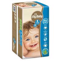 پوشک مای بیبی مدل Max Care سایز 4 بسته 12 عددی My Baby Max Care Size 4 Diaper Pack of 12