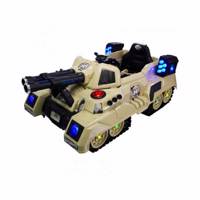 ماشین بازی شارژی کیدونه مدل تانک جنگی FD-2809 Electric Ride On War Tank For Kids Car FD-2809