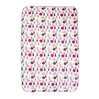 پتو نوزادی جاست کیوت مدل Pink Owl Just Cute Pink Owl Baby Blanket