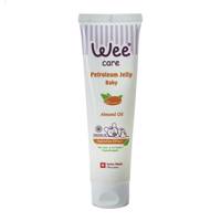 وازلین ژله‌ ای بچه وی کر مدل Almond Oil مقدار 100 گرم Wee Care Almond Oil Baby Petroleum Jelly 100g