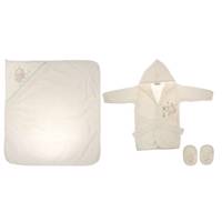 ست 4 تکه حوله نوزادی ببیتف مدل 3219 Bebitof 3219 Baby Towel Set 4Pcs