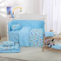 سرویس نوزادی 6 تکه طرح BLUE SKY اسلیپی Sleepy BLUE SKY Sleep Set Baby 6 Pcs