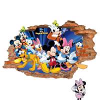 استیکر سه بعدی سالسو طرح میکی موس Salso Mickey Mouse 3D Sticker