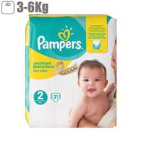 پوشک پمپرز مدل Premium سایز 2 بسته 31 عددی Pampers Premium Size 2 Diaper Pack of 31