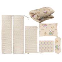 سرویس 7 تکه خواب کودک دریم مدل Honey Bear Dream Honey Bear Baby Sleeping Set 7 Pcs